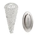 Floristik24 Wedding pin with magnet, silver 4.5cm