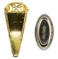 Floristik24 Wedding pin with magnet gold 4.5cm