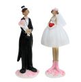 Floristik24 Wedding figure bridal couple 13cm 1 pair
