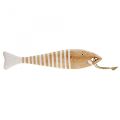 Floristik24 Wooden fish decoration maritime fish pendant wood 49cm