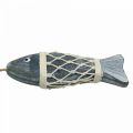 Floristik24 Wooden fish deco, deco fish for hanging 16.5cm