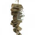 Floristik24 Deco garland driftwood with glasses maritime wall decoration 70cm