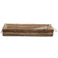 Floristik24 Wooden box natural 58cm x 14cm H9cm