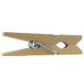 Floristik24 Wooden clip mini clothespin decorative clip 3.5cm 50pcs