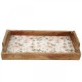 Floristik24 Serving tray made of wood Decorative tray rectangular 35×20.5cm