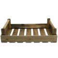 Floristik24 Wooden tray rectangular nature, beige 39x27cm/48x32cm set of 2