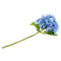 Hydrangea blue artificial flower 36cm