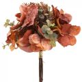 Hydrangea bouquet artificial flowers table decoration 23cm
