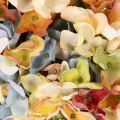 Artificial hydrangea wreath, colorful, for door and wall, 55cm | Floristik24.ie