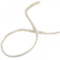 Floristik24 Jute cord, deco cord, handicraft ribbon natural colour, bleached Ø4mm L100m