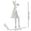 Christmas figurine reindeer with long legs, shelf sitter, 54cm | Floristik24.ie