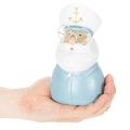 Captain figurine, maritime decoration with glasses and hat, 16cm | Floristik24.ie