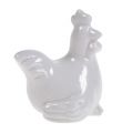 Floristik24 Ceramic chicken white 5,2cm 6pcs