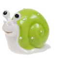 Floristik24 Ceramic snail 6.5cm - 7.5cm green, orange, red 6pcs