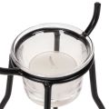 Reindeer candle holder with tealight glass, 28cm | Floristik24.ie