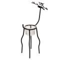 Reindeer candle holder with
