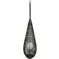 Floristik24 Lantern for hanging hanging decoration wire mesh H53cm