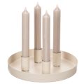 Stick candle holder with
