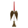 Floristik24 Candlestick with angel wings gold H42cm