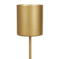 Candle holder, spike, candle holder, stick, gold, 3.2cm x 4cm, 4 pieces | Floristik24.ie