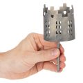 Tealight holder and candle holder with spike, house design, 6cm, 2 pieces | Floristik24.ie