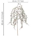 Artificial pine branch with cones, decorative pine branch, artificial, 80cm, 3 pieces | Floristik24.ie