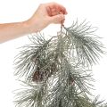 Artificial pine garland with cones | Floristik24.ie