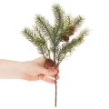 Artificial Christmas branch, decorative branch with pine cones | Floristik24.ie