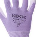 Floristik24 Kixx garden gloves size 7 white, lilac