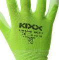 Floristik24 Kixx garden gloves light green, lime size 10