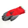 Floristik24 Kixx nylon garden gloves size 8 red, grey