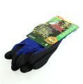 Floristik24 Kixx nylon garden gloves size 8 blue, black
