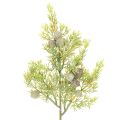 Floristik24 Artificial conifer branch with cones as artificial table decoration, 39cm, 4 pieces