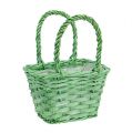 Floristik24 Planting basket green 20.5cm x13cm H13cm