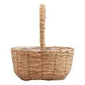 Floristik24 Basket with handle plant basket gift basket artificial 31×23×36cm