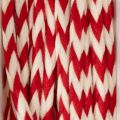 Zigzag pattern cord on a roll for crafting and packaging, 3mm diameter, 20m long | Floristik24.ie