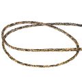 Shiny cord for gift wrapping