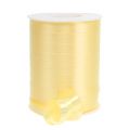 Floristik24 Curling ribbon light yellow 10mm 250m