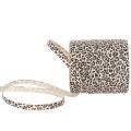 Floristik24 Gift ribbon leopard print for creative decoration, curling ribbon 10mm 100m