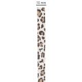 Gift ribbon leopard print for creative decoration, curling ribbon 10mm 100m | Floristik24.ie