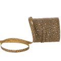 Floristik24 Curly ribbon, leopard print, gift ribbon for creative wrapping, 10mm, 100m