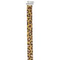 Curly ribbon, leopard print, gift ribbon for creative wrapping, 10mm, 100m | Floristik24.ie