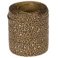 Curly ribbon, leopard print, gift ribbon for creative wrapping, 10mm, 100m | Floristik24.ie