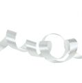 Floristik24 Curling ribbon white 5mm 500m