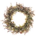 Floristik24 Artificial eucalyptus wreath, autumn decoration, round, 45cm