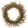 Artificial eucalyptus wreath,