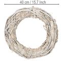 Wreath branches door wreath large decoration 40cm | Floristik24.ie