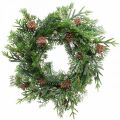 Floristik24 Christmas wreath with cones Advent wreath artificial Ø40cm