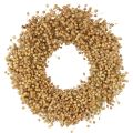 Floristik24 Boho decorative wreath, flax decorative wreath, natural wreath, dry, Ø28cm