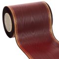 Floristik24 Wreath ribbon Bordeaux Moiré 125mm decorative ribbon